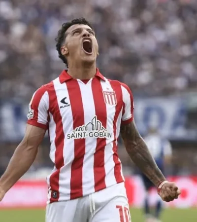 Palacios, el autor del gol para el Pincha.