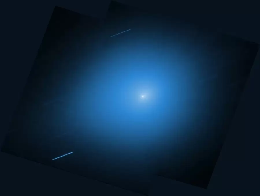 Revelan la nueva e impactante imagen del cometa interestelar 3I/ATLAS en su máximo acercamiento a la Tierra.