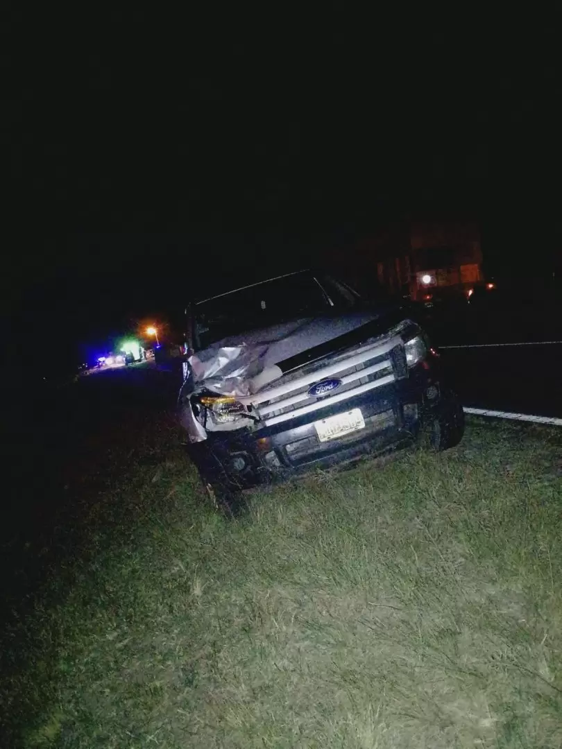 Accidente en Bowen/ Fuente: Ministerio de Seguridad