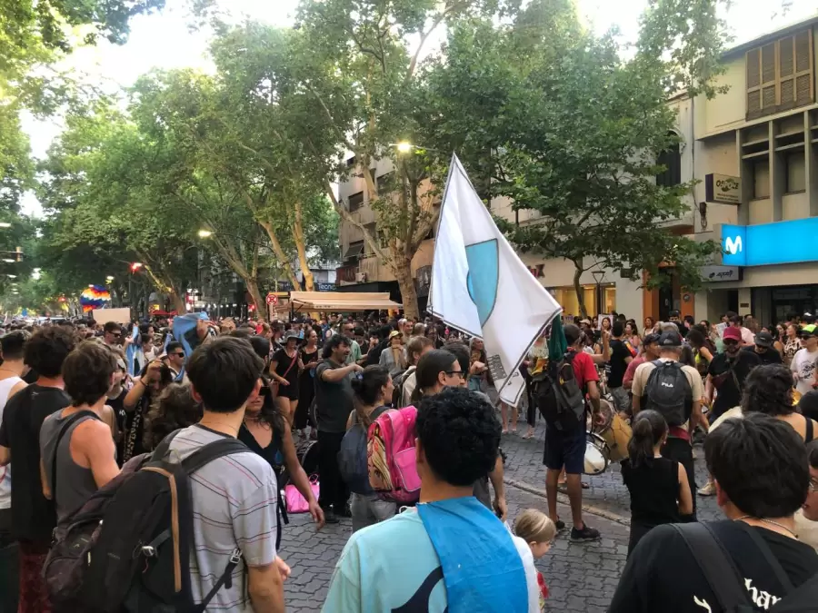 Movilizaciones contra la minería en Mendoza