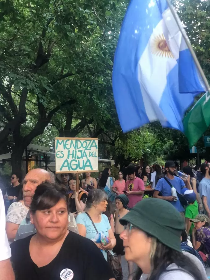 Movilizaciones contra la minería en Mendoza