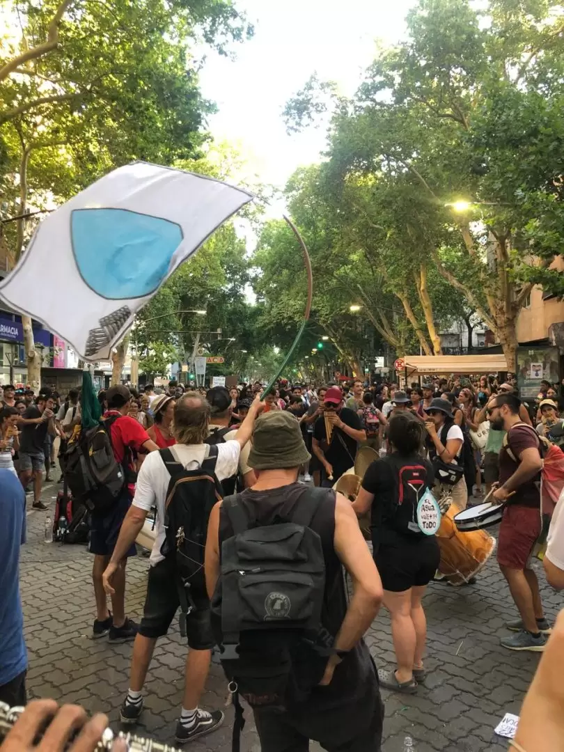 Movilizaciones contra la minería en Mendoza