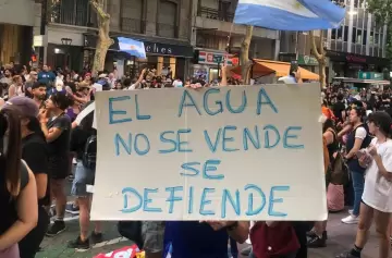 Protesta por la minería en Mendoza: mendocinos se movilizan en el KM 0 tras la aprobación de PSJ Cobre Mendocino