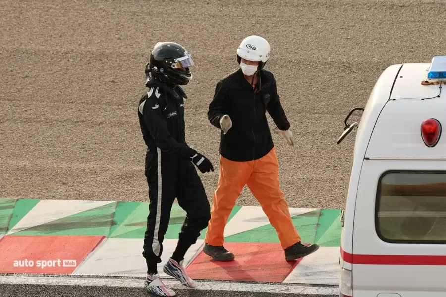 Doohan luego del accidente