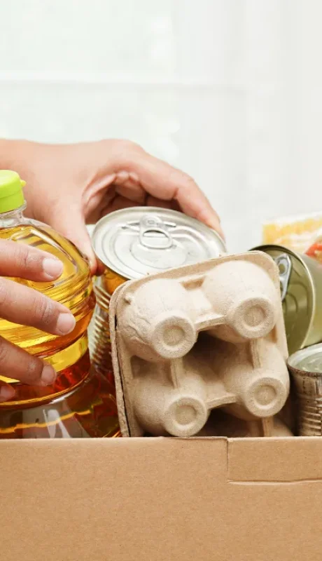 Desde esta sede en Las Heras, CONIN asiste todo el año a las familias y recibe las donaciones para la campaña "Navidad Feliz".