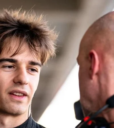 Nico Varrone tuvo un gran primer día en los test de la F2.