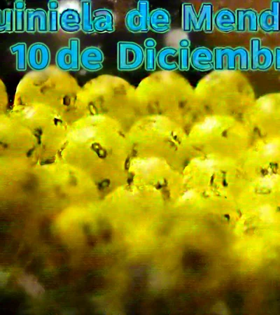 Quiniela de Mendoza del 10 de diciembre