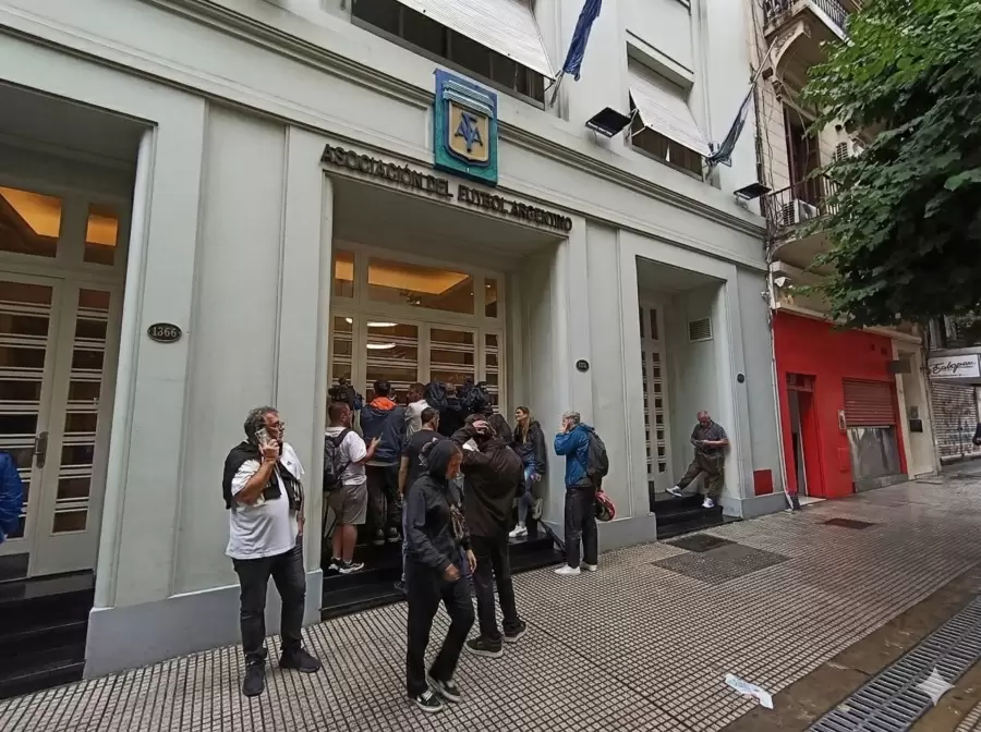 Los allanamientos en AFA