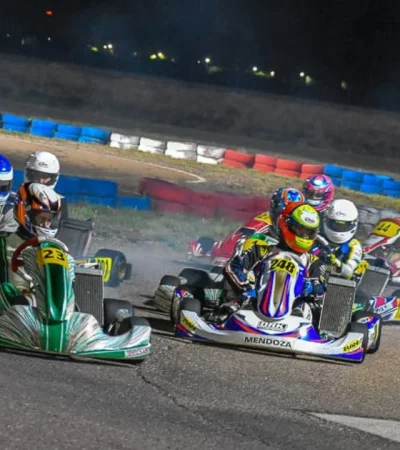 Se corre una fecha muy especial del karting provincial en San Martín.