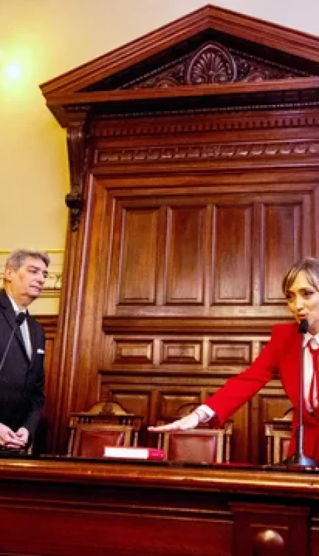 La jura de la mendocina