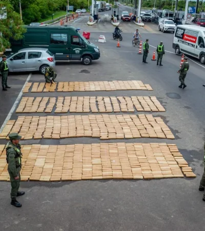 Mega operativo: el cargamento de 1.200 kilos de marihuana que Gendarmería descubrió bajo cajones de fruta