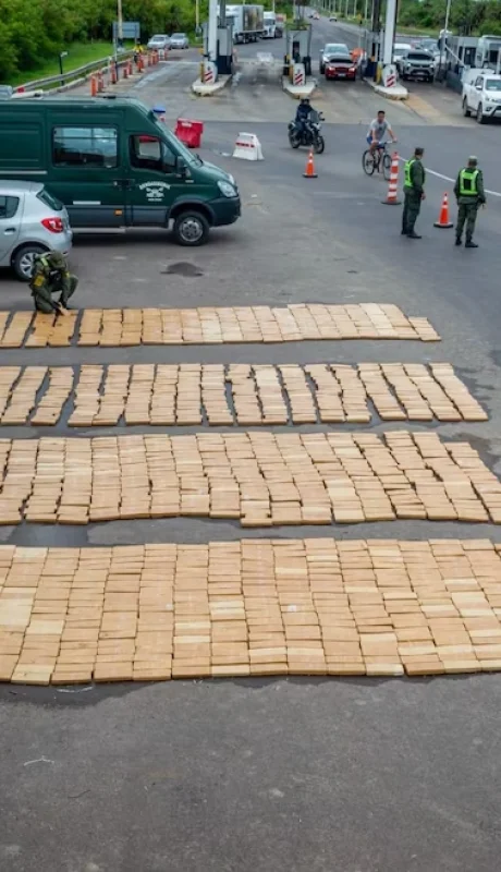 Mega operativo: el cargamento de 1.200 kilos de marihuana que Gendarmería descubrió bajo cajones de fruta