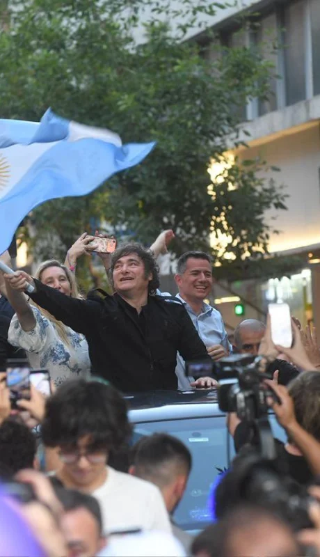 Javier Milei durante la última campaña en Córdoba. (Imagen: archivo web)