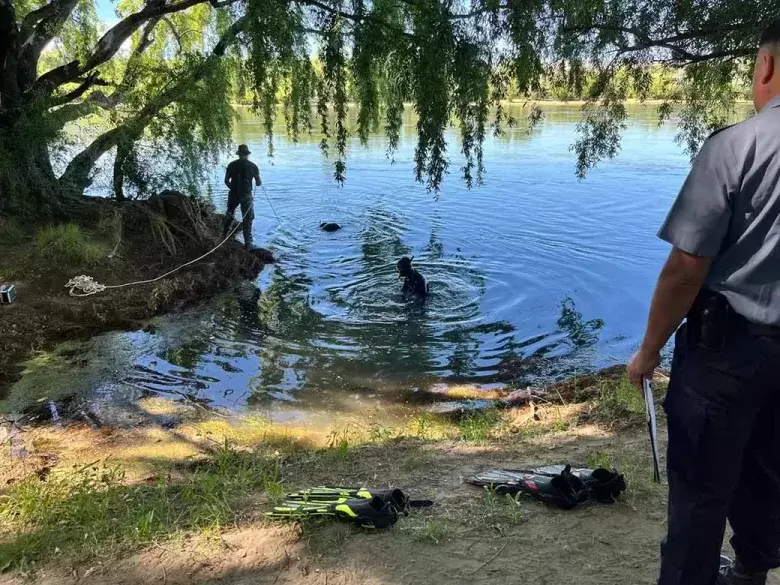 Imagen del operativo para encontrar a Enzo Leandro de Oro.