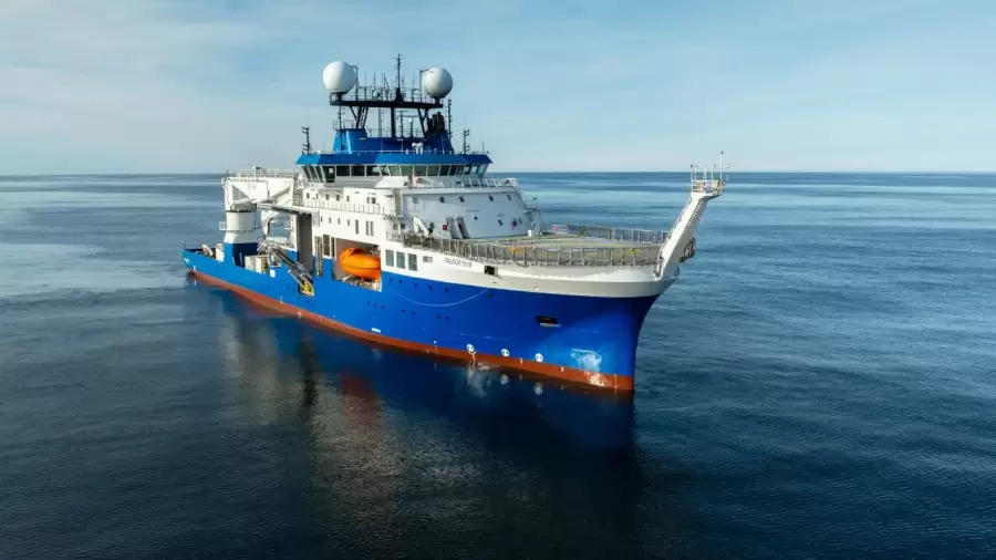 El Falkor 2, el barco que llevó a los científicos rumbo a la transmisión por streaming.