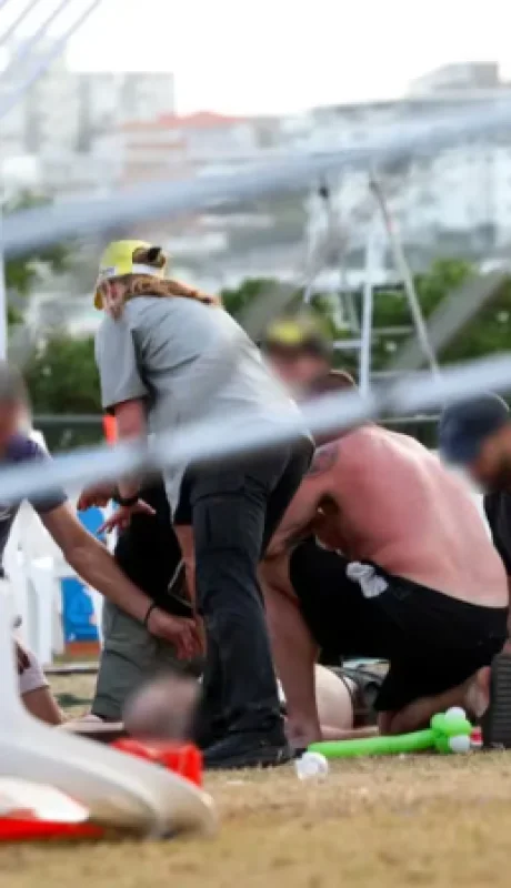 Tiroteo en una playa de Australia: imputaron al tirador.