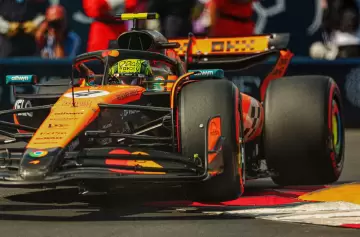 Fiebre de Fórmula 1 en Argentina: exhiben gratis el McLaren campeón de Lando Norris