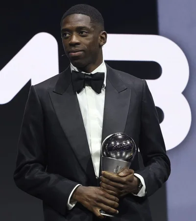 Dembelé fue elegido como el mejor del mundo.