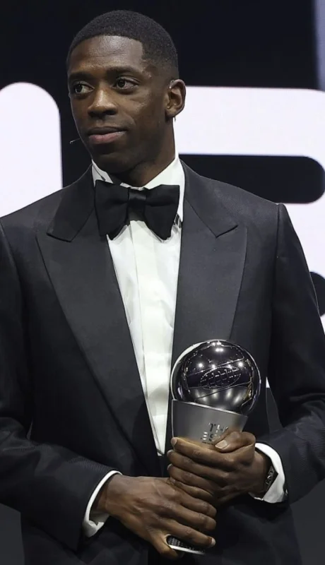 Dembelé fue elegido como el mejor del mundo.