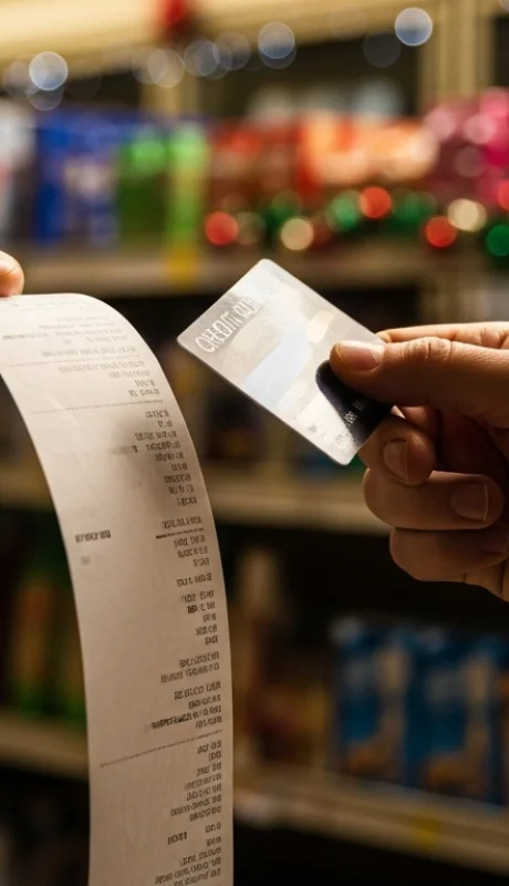 Financiar la fiesta. Ante la caída del poder adquisitivo, muchas familias optan por "tarjetear" la cena navideña.