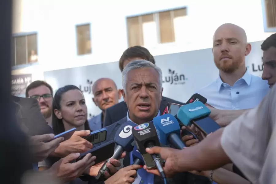 Alfredo Cornejo en Luján de Cuyo