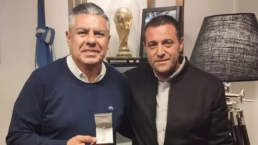 Claudio Tapia y Pablo Toviggino principales dirigentes de AFA