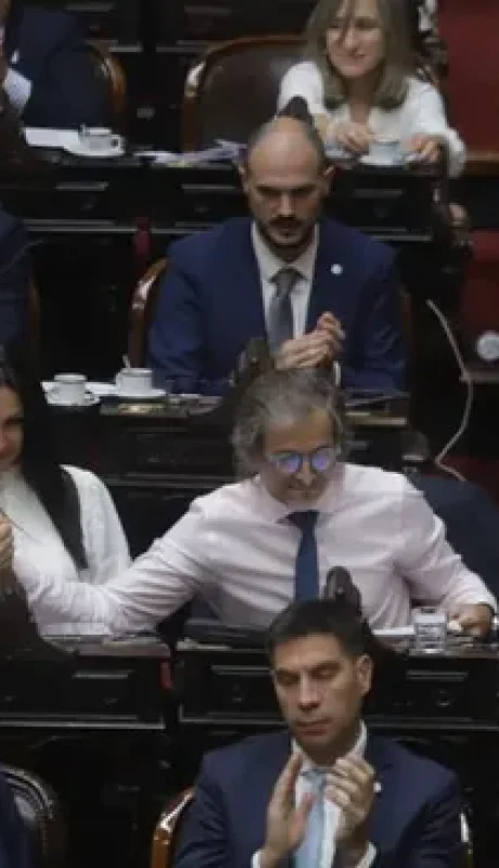 "Bertie" Benegas Lynch fue uno de los protagonistas de la maratónica Sesión en Diputados que dio media sanción al Presupuesto 2026.