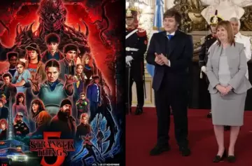Netflix sorprende con Stranger Things: El insólito guiño a Patricia Bullrich y Javier Milei