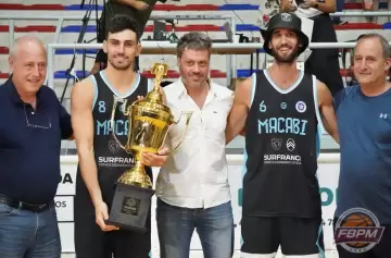 Andrés Llaver brilló, Macabi festejó y el MVP habló sin filtro