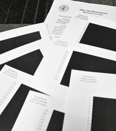 Los archivos Epstein que salieron a la luz esta semana desataron indignación debido a la falta de transparencia.