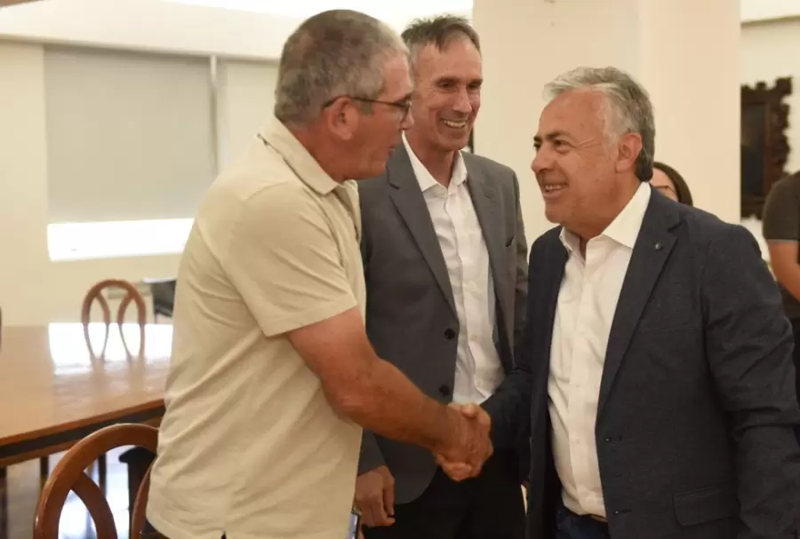 Alfredo Cornejo y Federico Chiapetta/ Fuente: Gobierno de Mendoza