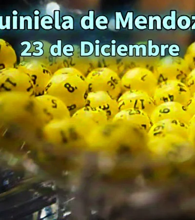 Quiniela de Mendoza del 23 de diciembre