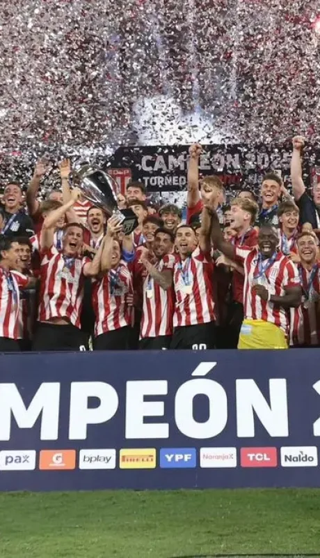Estudiantes campeón del Trofeo del Clausura 2025