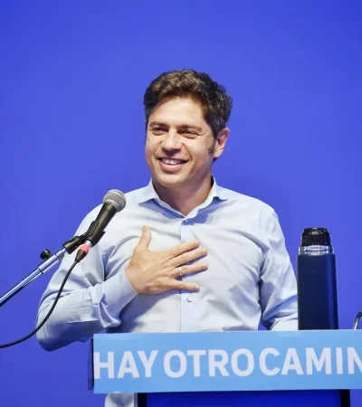 Desafiante gobernador Kicillof