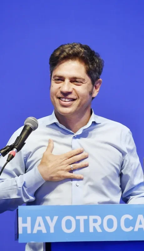 Desafiante gobernador Kicillof