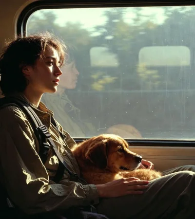 Perros y gatos a bordo: la guía para viajar con mascotas en micro y tren.