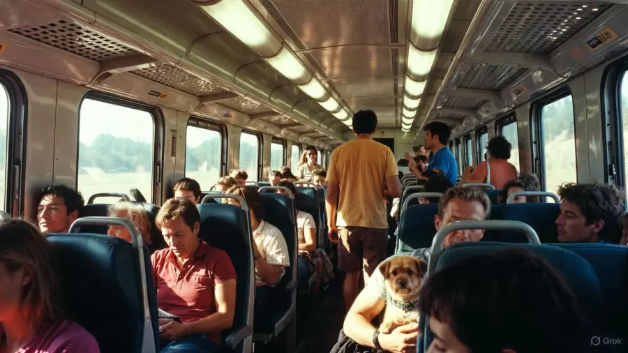 Oficial: Habilitan el traslado de mascotas en micros y trenes de larga distancia.