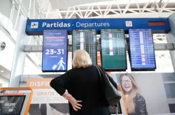 Déficit turístico: la salida de residentes al exterior creció un 15,3% en noviembre