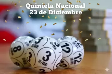 Quiniela Nacional (Ciudad): todos los resultados de hoy, martes 23 de diciembre de 2025
