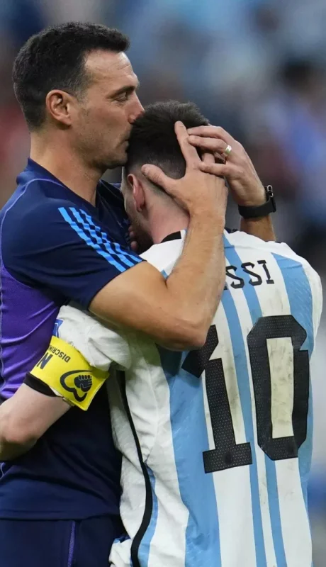 Scaloni y Messi, una dupla incondicional