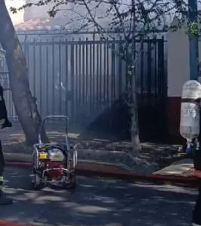 Explosión en local de pirotecnia