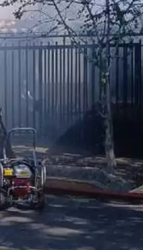 Explosión en local de pirotecnia