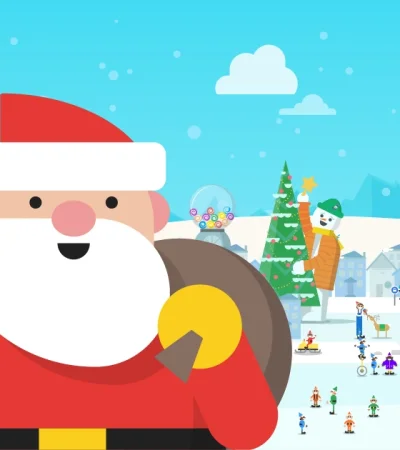 Papá Noel viene en camino