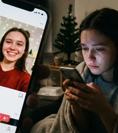 "El mandato de la 'felicidad obligatoria' durante las Fiestas suele invisibilizar el agotamiento emocional.