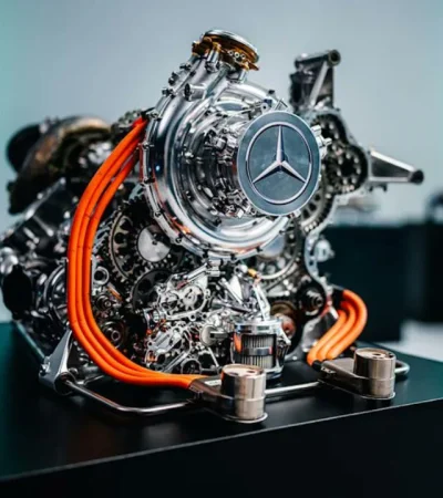 El motor Mercedes que usará Alpine en la temporada 2026.