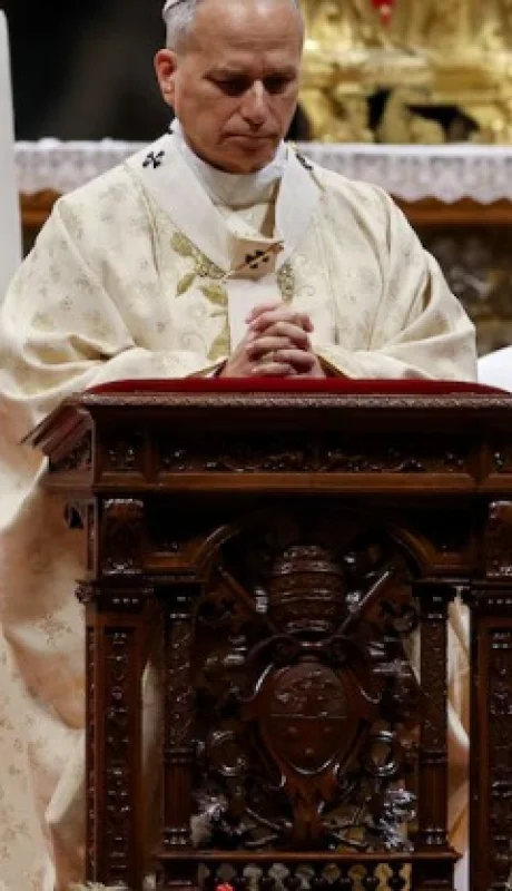 Primera Navidad de León XVI.