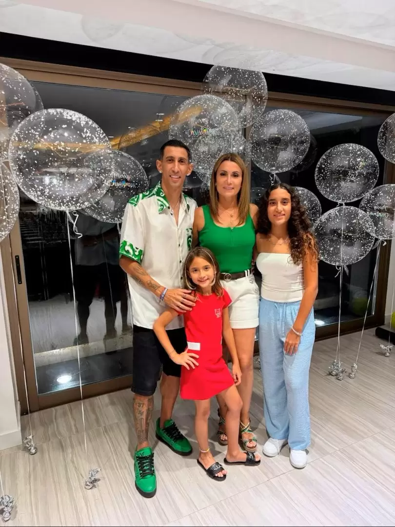 El Fideo festejó con sus seres queridos en Rosario