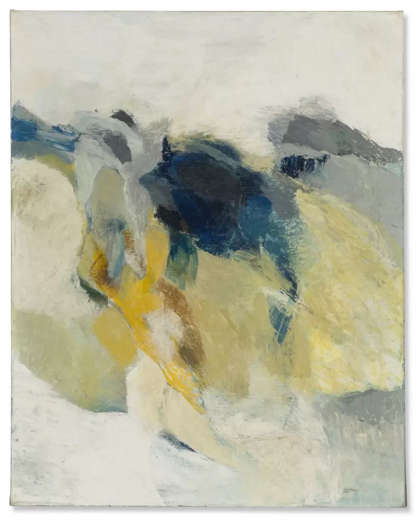 Eva Hesse, Formas del paisaje (1959).