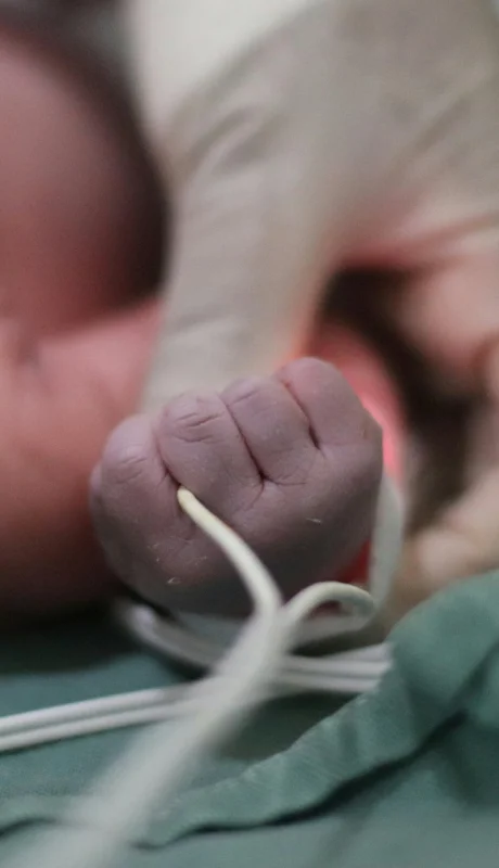 Las tres hermanitas están en incubadora