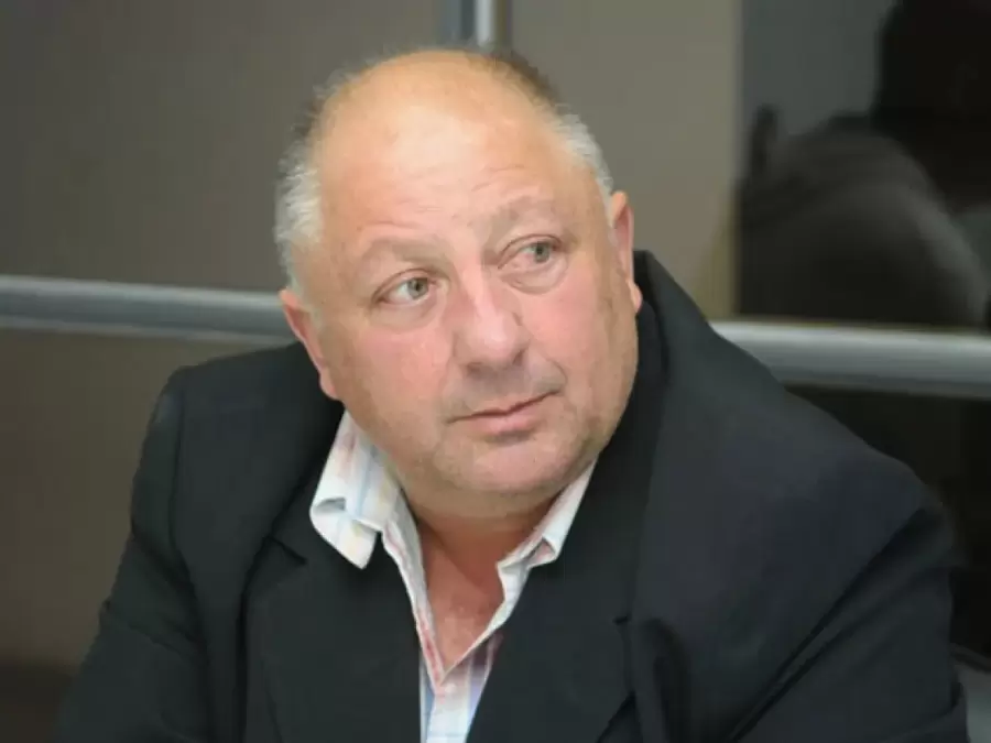 Omar Sperdutti, presidente de la Liga Mendocina de fútbol.